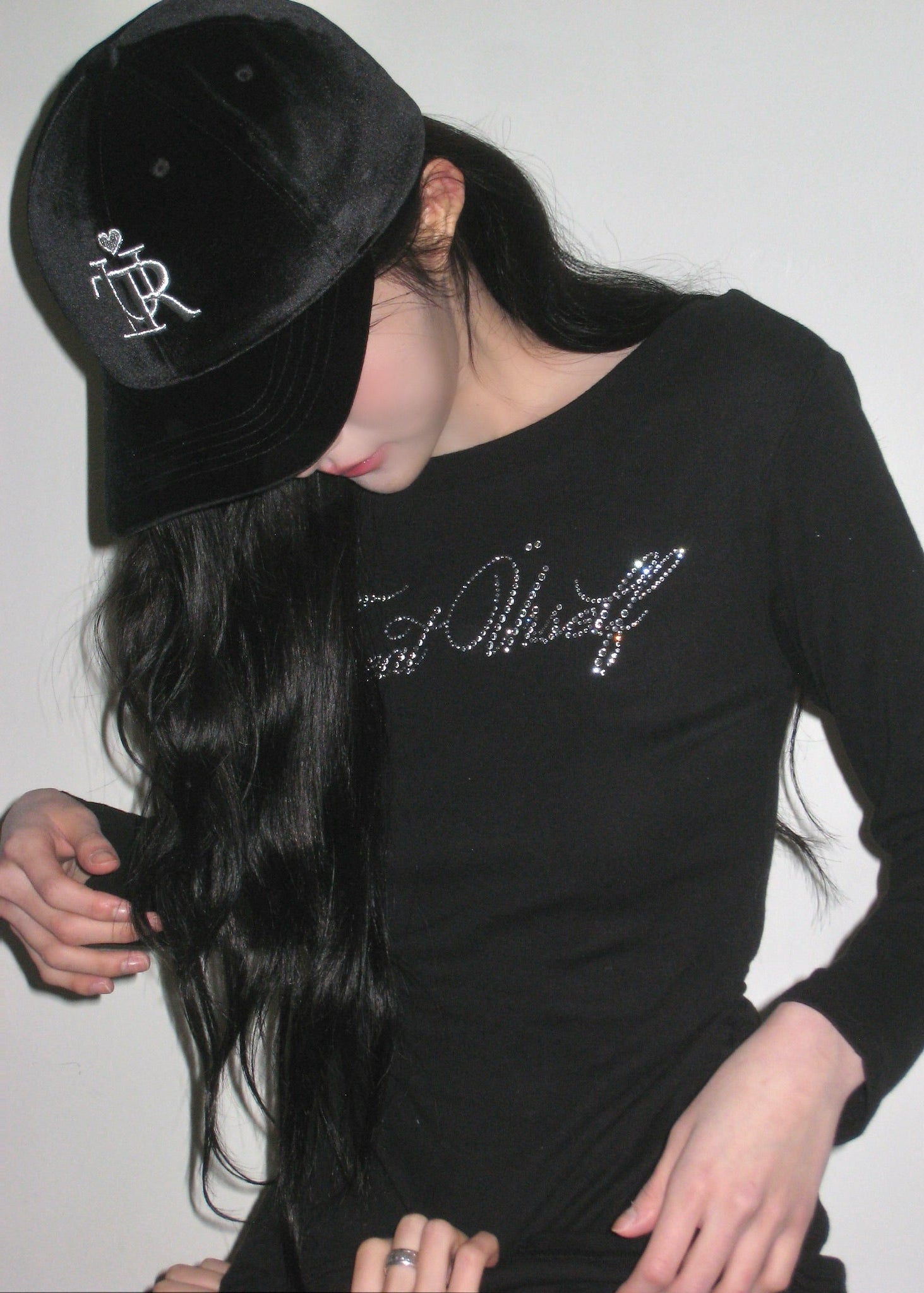 2way bijou long sleeve T-shirts