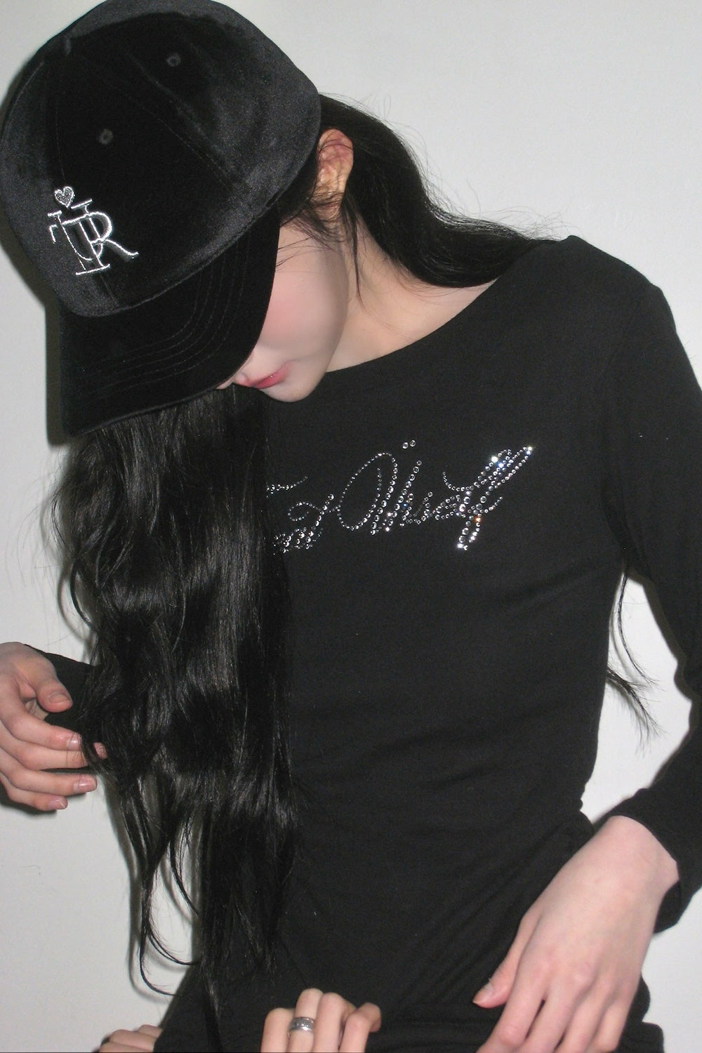 2way bijou long sleeve T-shirts