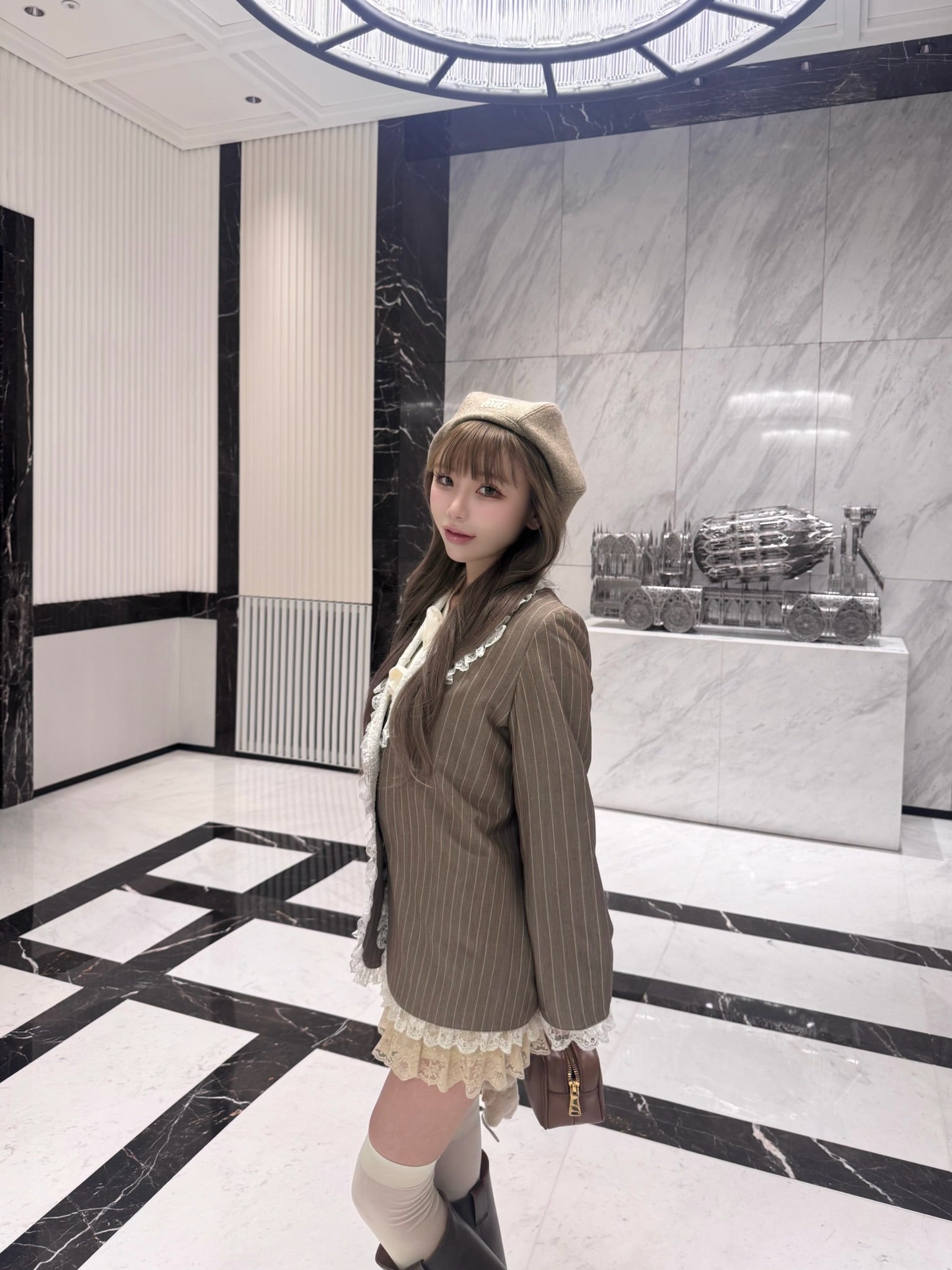 【10月末より順次発送】Retro lace jacket