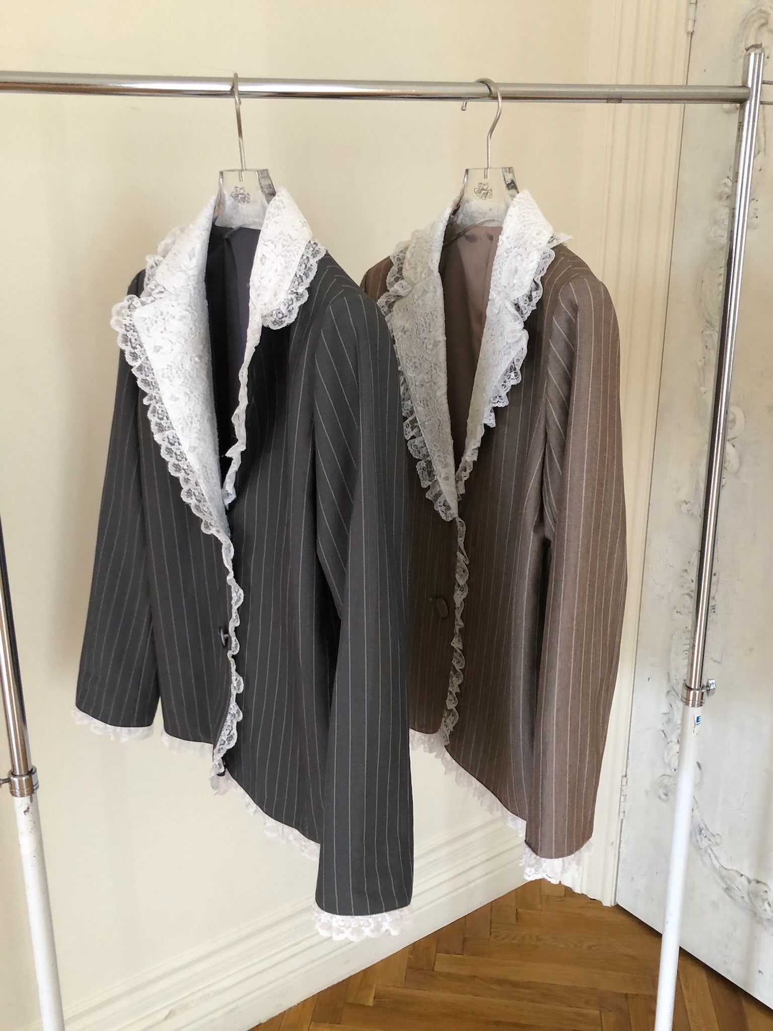 【10月末より順次発送】Retro lace jacket