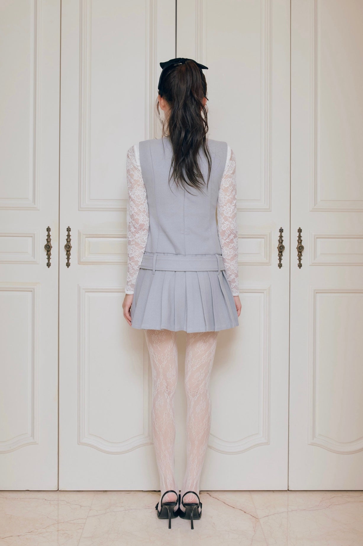 Parisienne double button one-piece