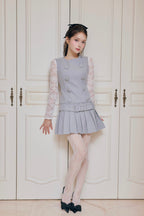 Parisienne double button one-piece