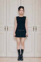 Parisienne double button one-piece