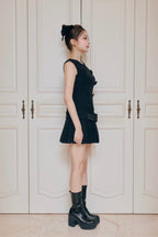 Parisienne double button one-piece