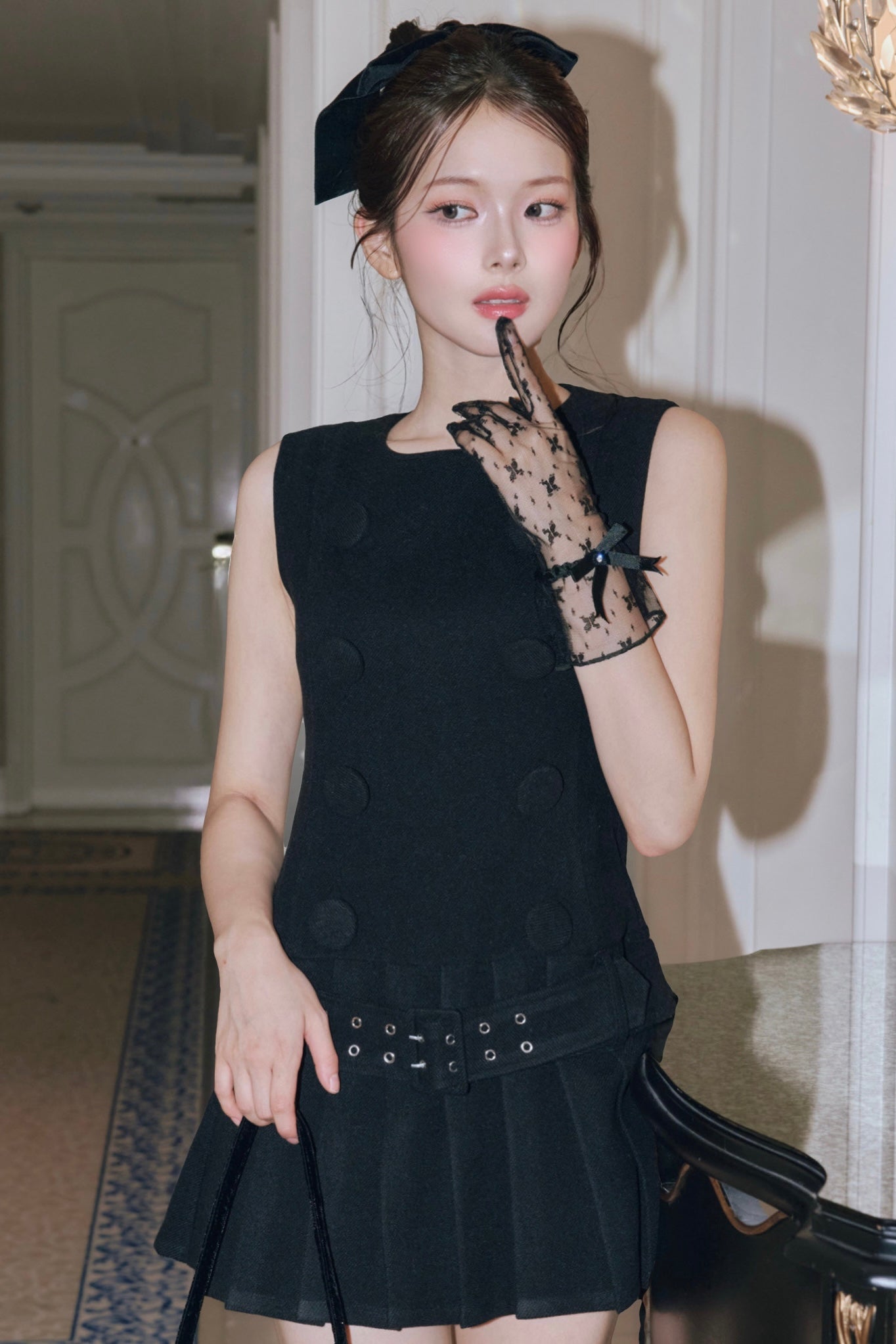 Parisienne double button one-piece