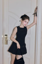 Parisienne double button one-piece