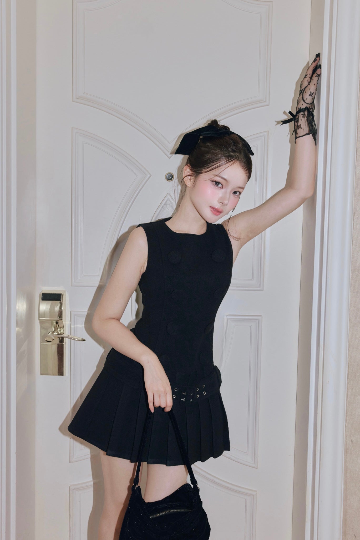 Parisienne double button one-piece