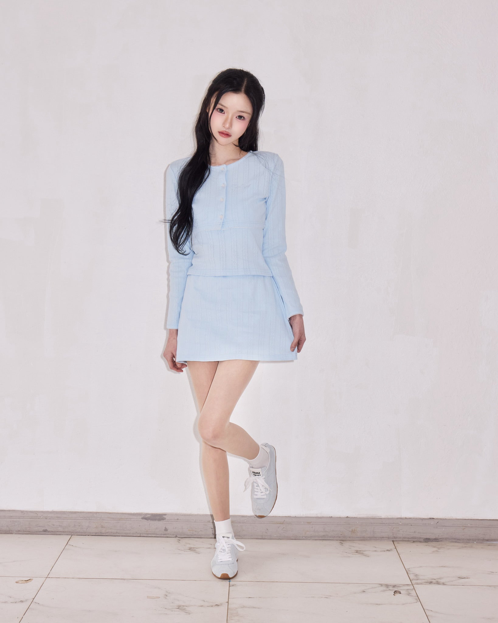Garden cotton ribbon mini skirt – Treat Ürself
