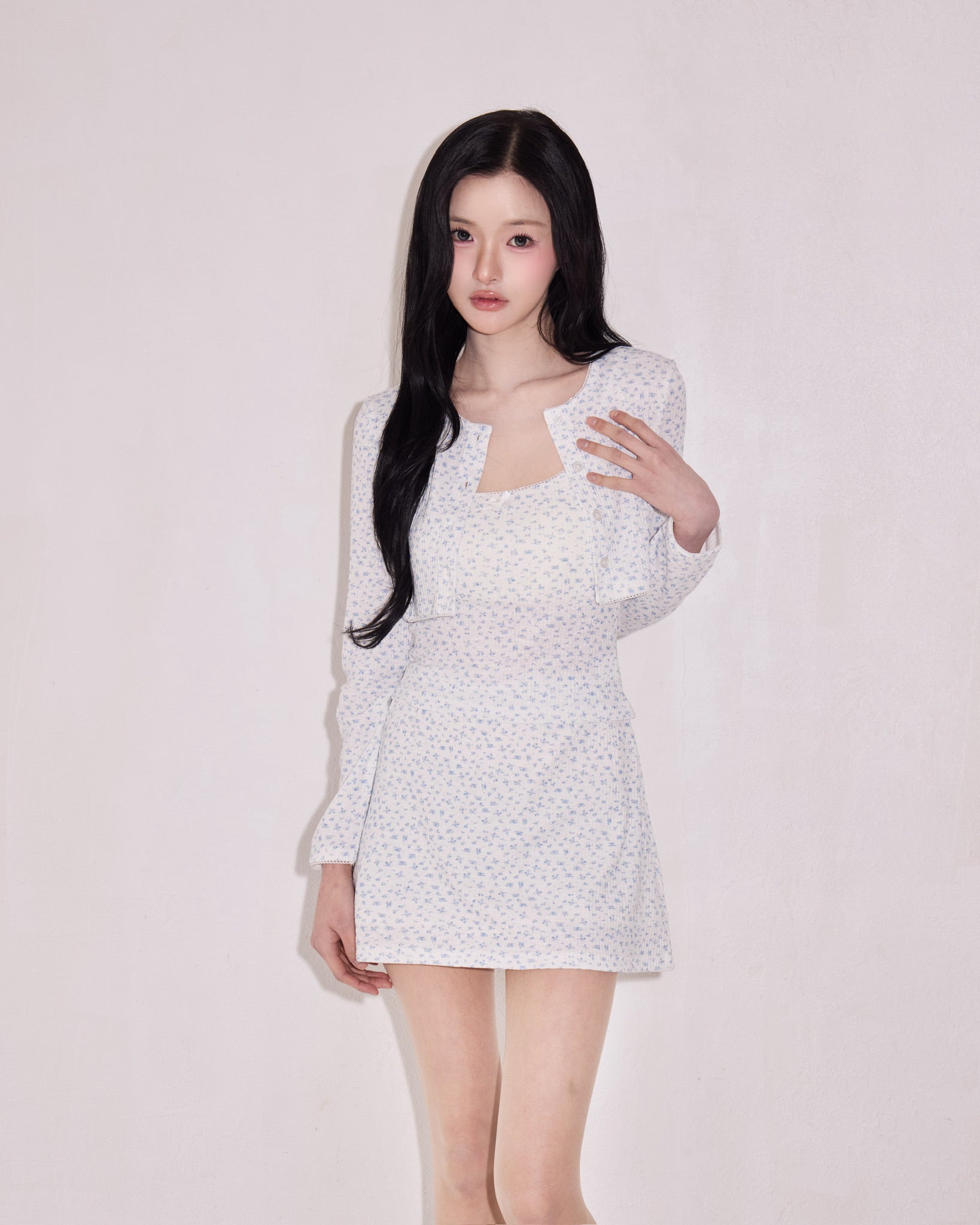 Garden cotton ribbon mini skirt – Treat Ürself