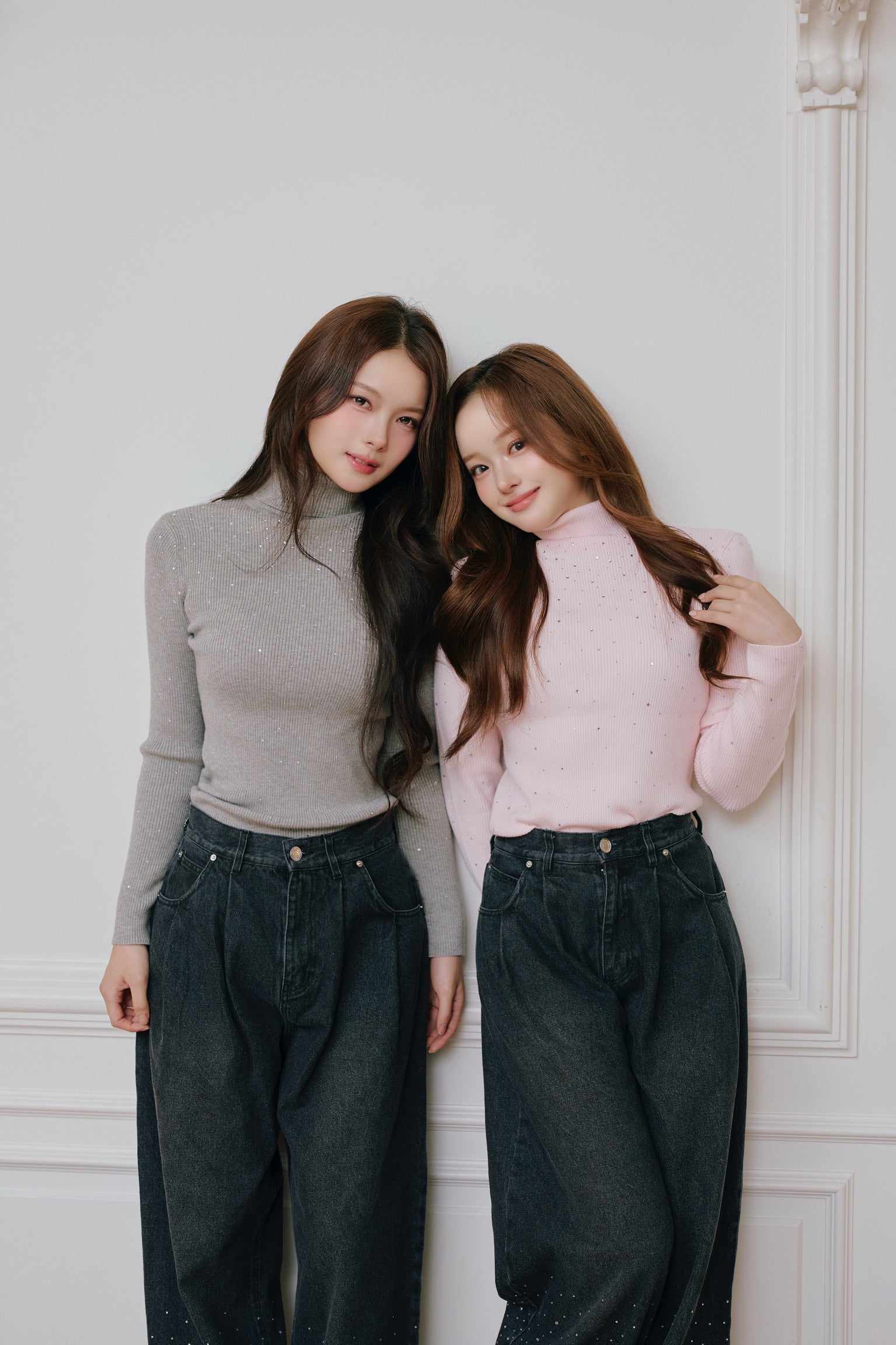 Treat Ürself Crystal bijou denim