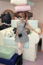 Parisienne double button one-piece