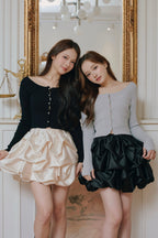chou creme mini skirt