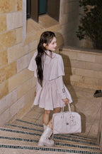 French cape trench coat