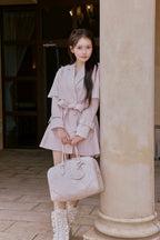 French cape trench coat
