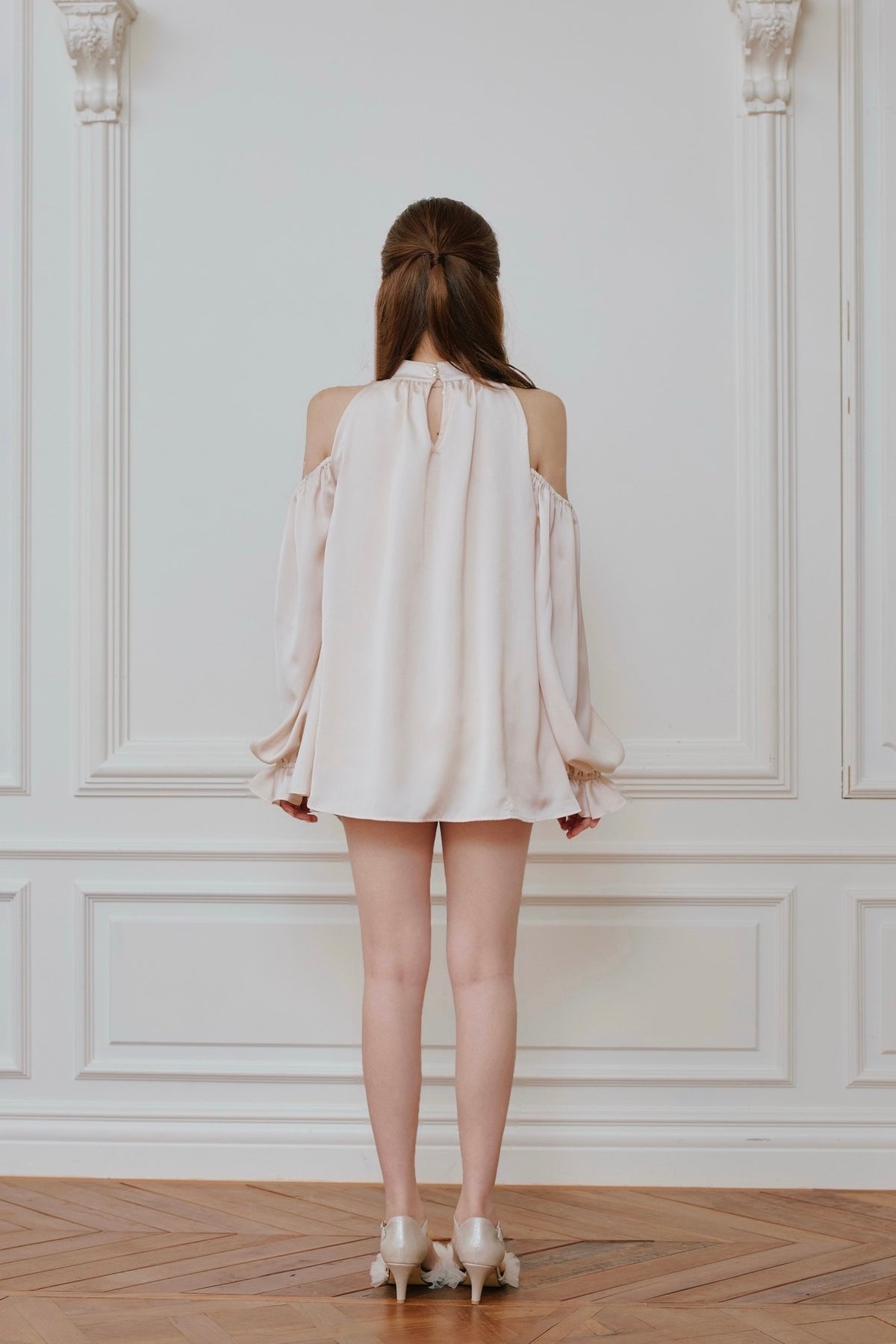 Sophie ribbon tunic blouse