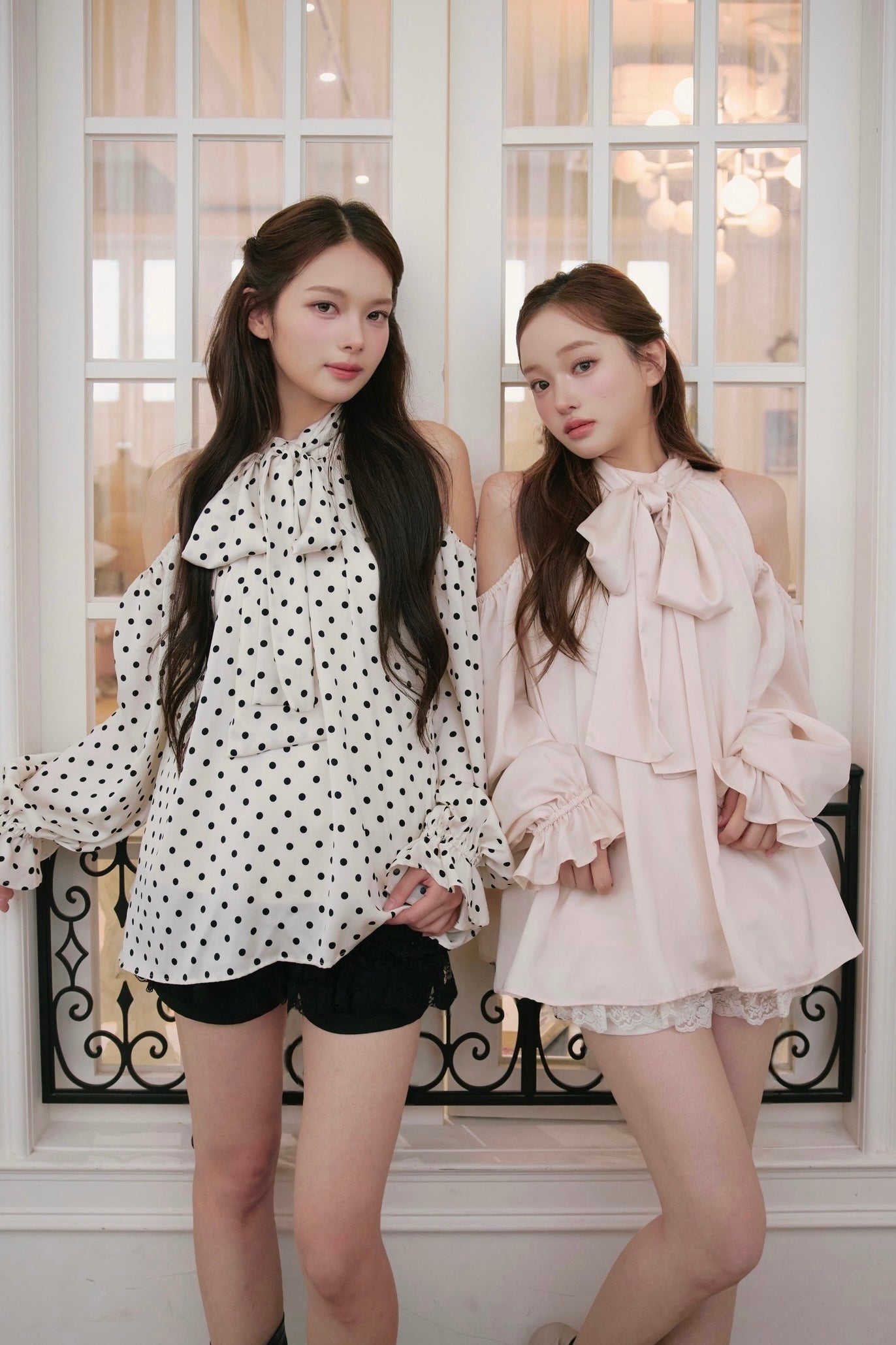 Sophie ribbon tunic blouse
