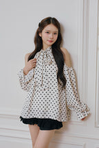 Sophie ribbon tunic blouse