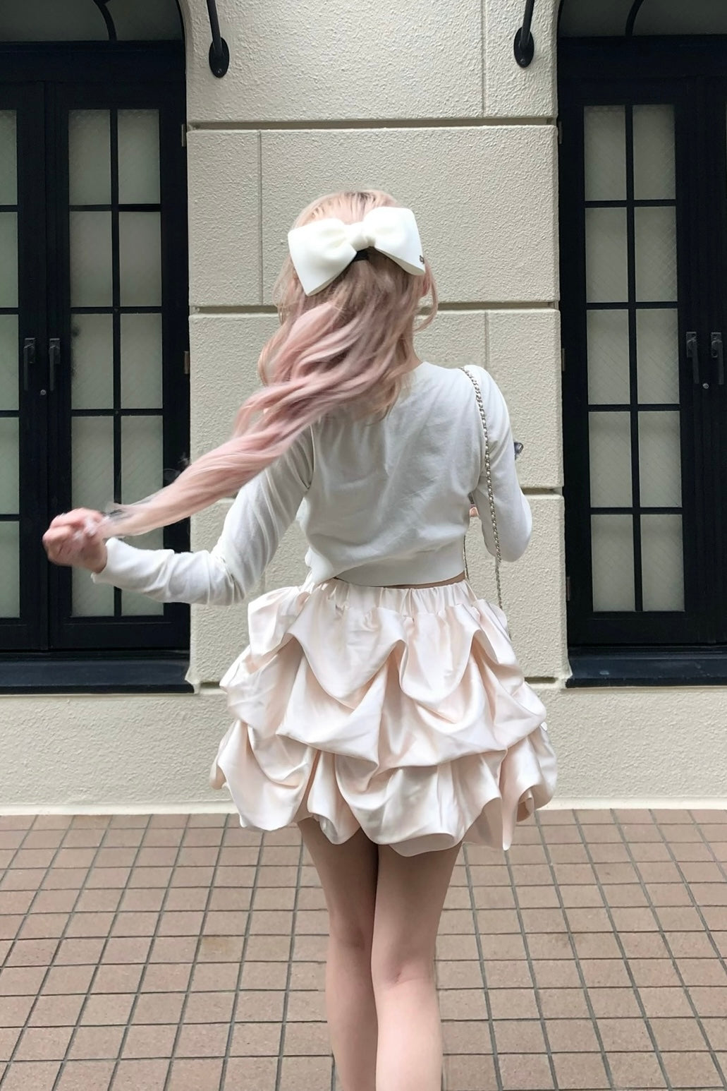 chou creme mini skirt – Treat Ürself