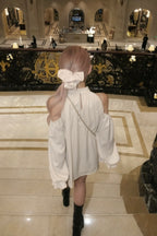 Sophie ribbon tunic blouse