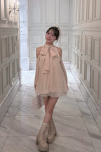 Sophie ribbon tunic blouse
