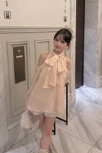 Sophie ribbon tunic blouse