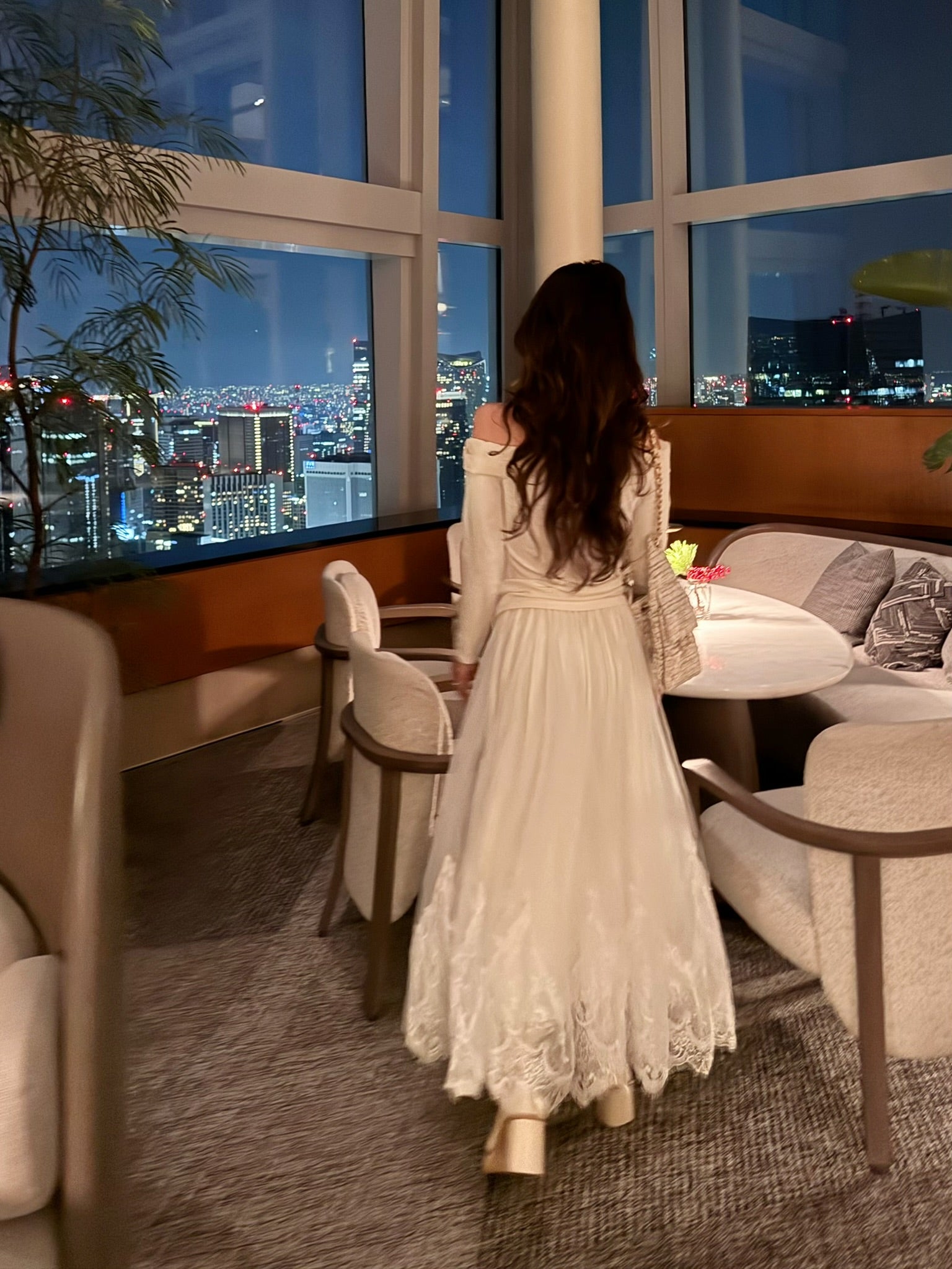 【予約販売2月中旬〜下旬】Clara Tulle Lace Long Skirt