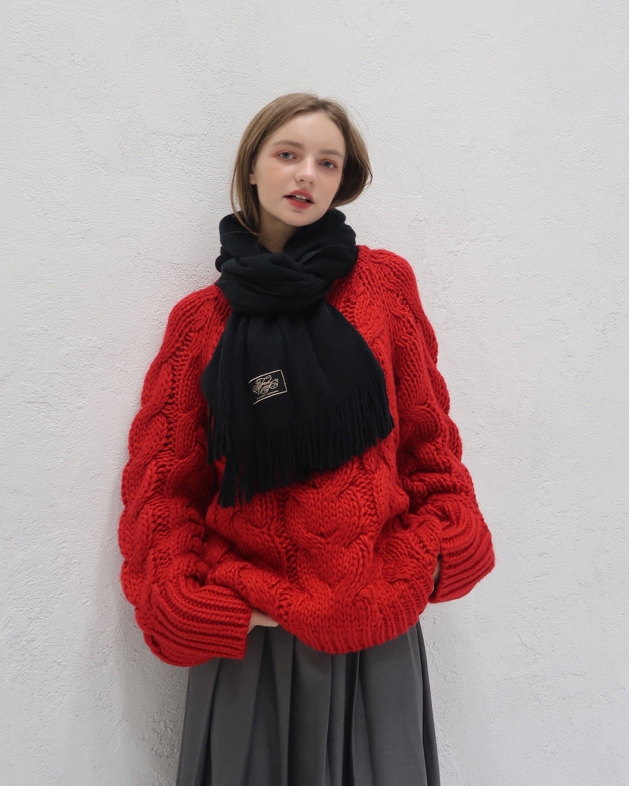 Treat Girl's muffler