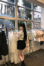 Ballerina couture mini skirt