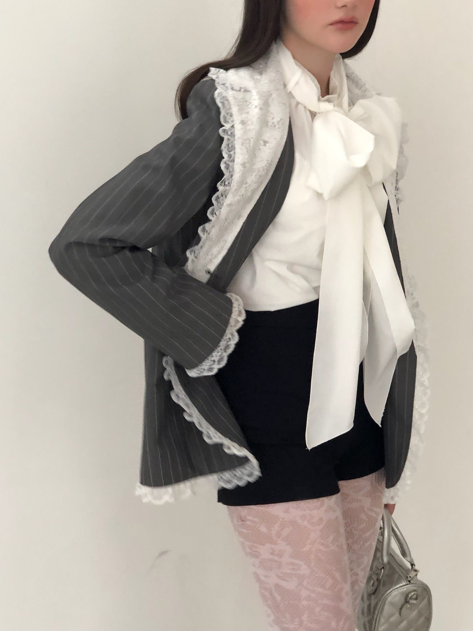 【10月末より順次発送】Retro lace jacket