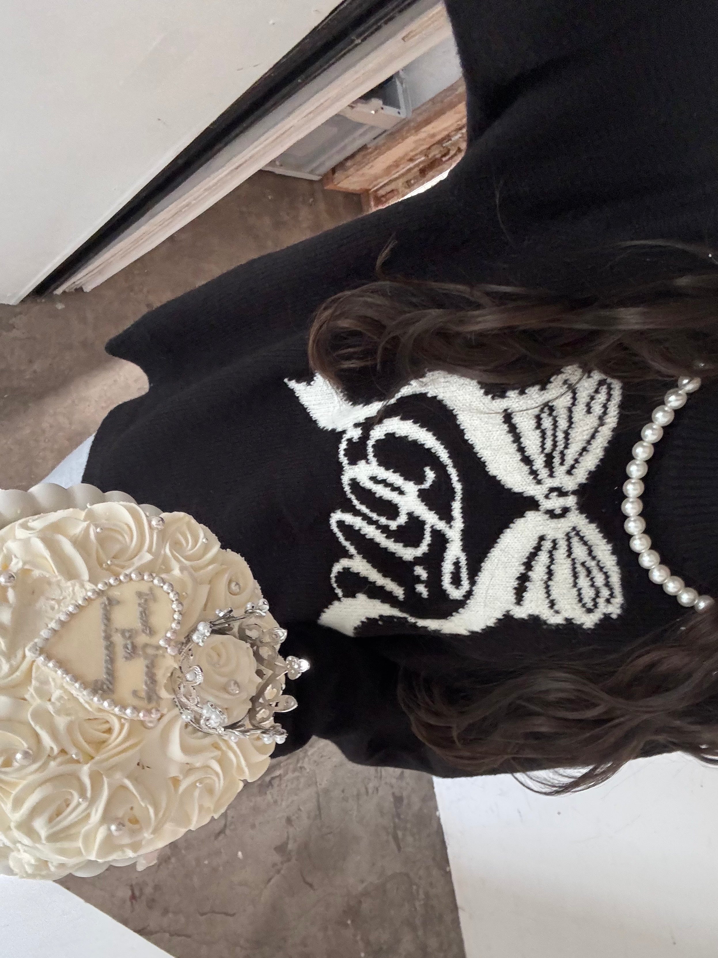 TÜ ribbon knit pullover