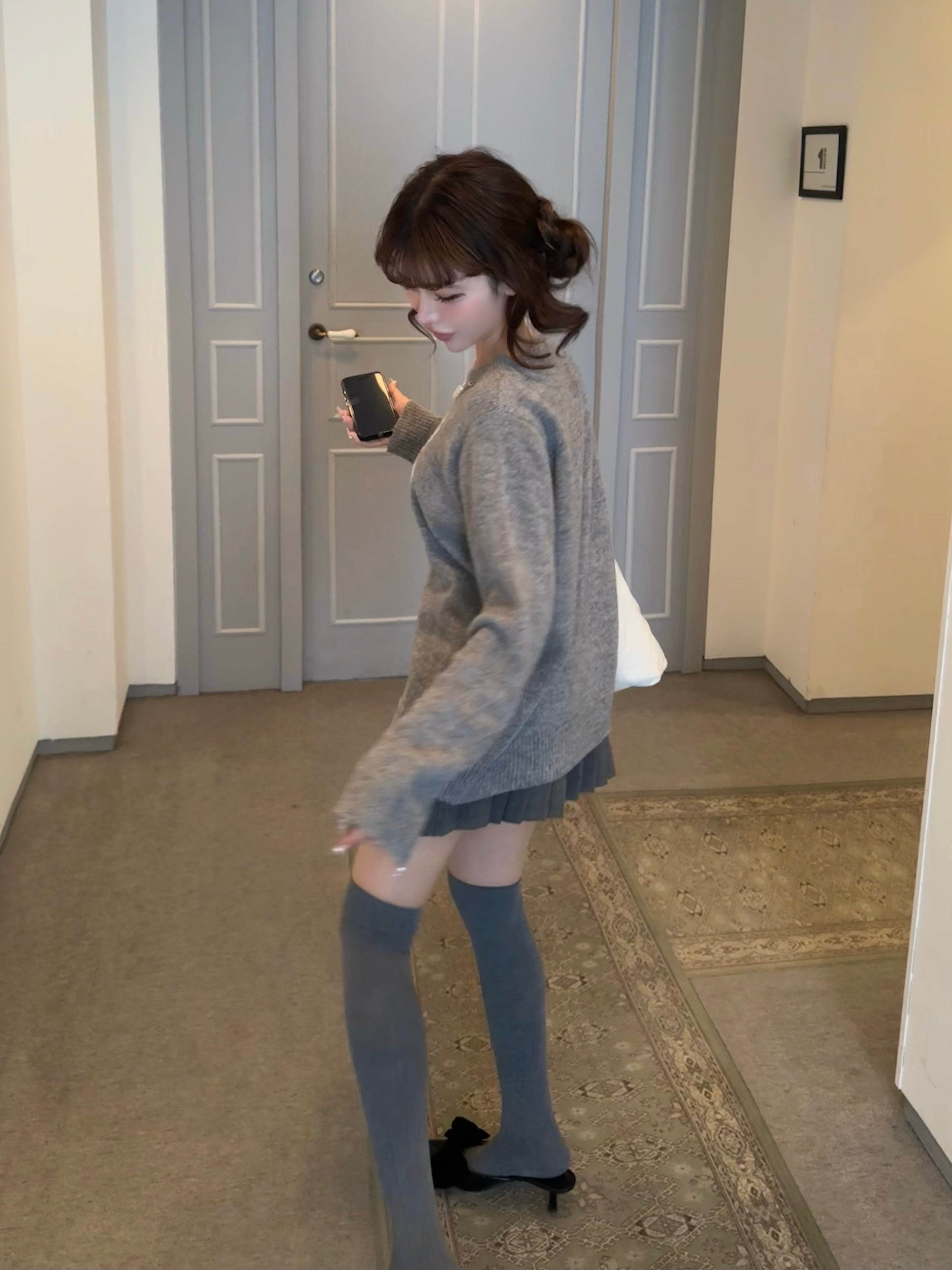 TÜ ribbon knit pullover