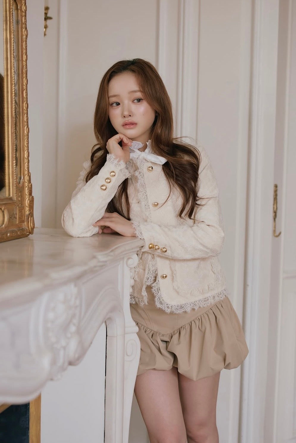 classy lace jacket