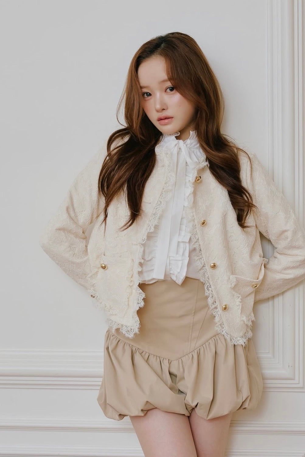 classy lace jacket