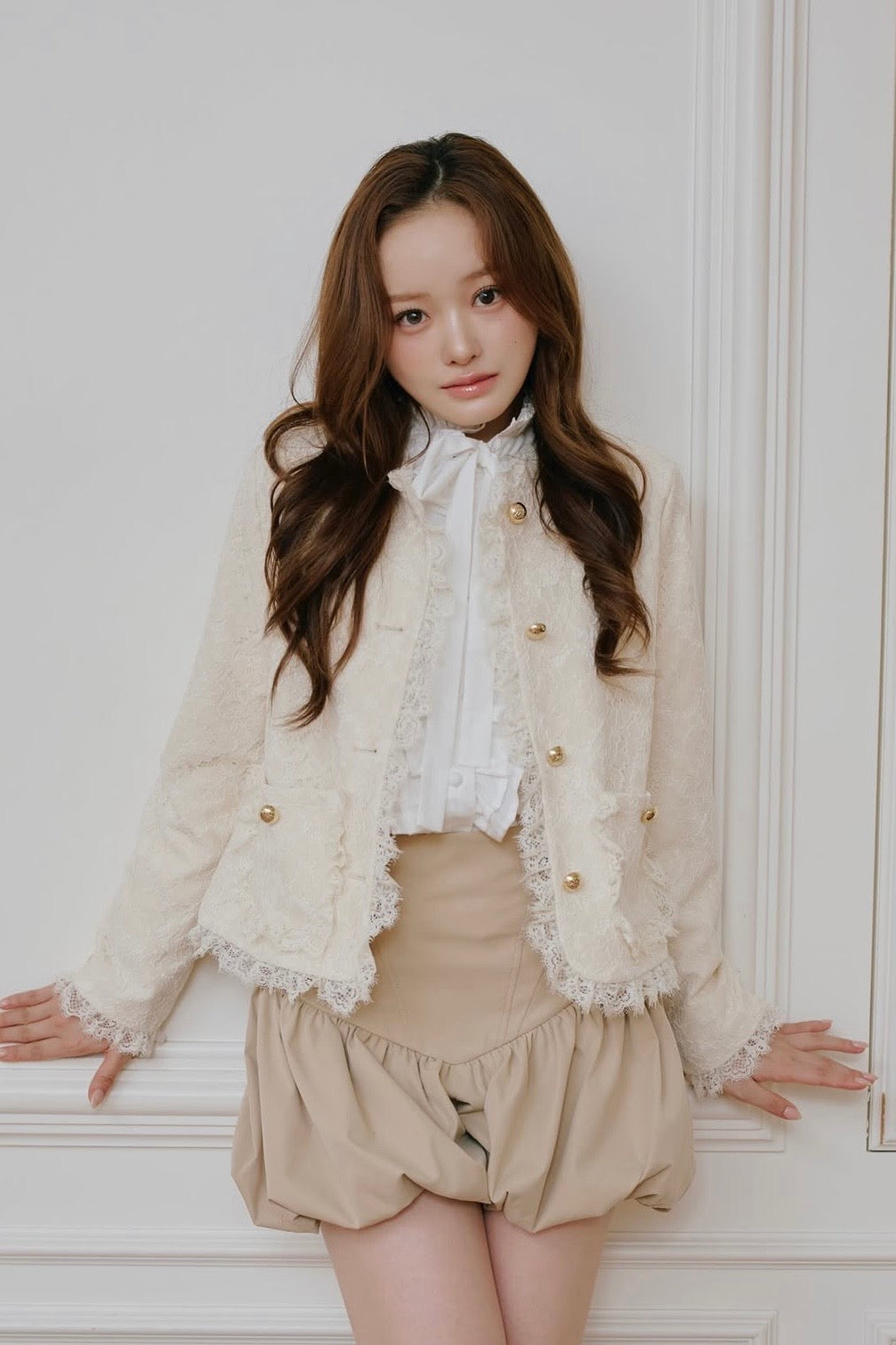 classy lace jacket