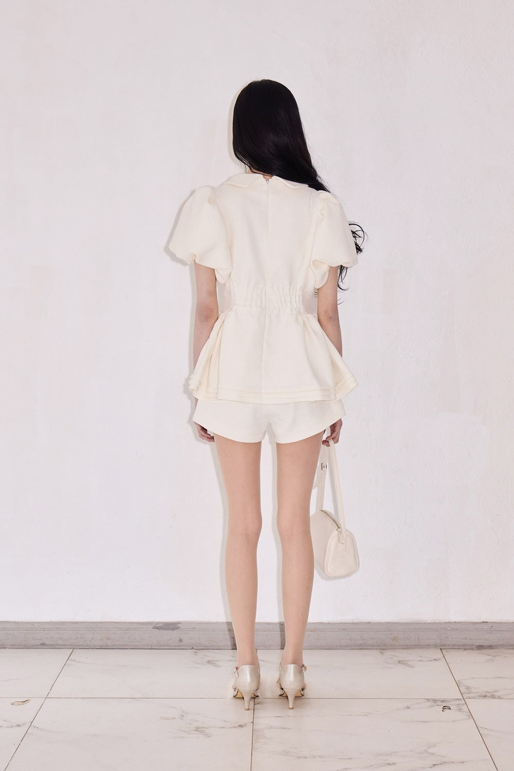 Daisy tweed short pants