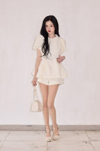 Daisy tweed short pants