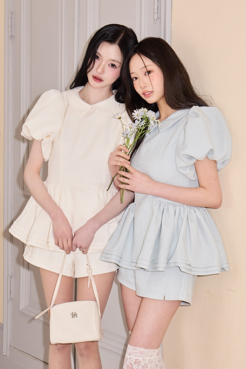 Daisy tweed short pants