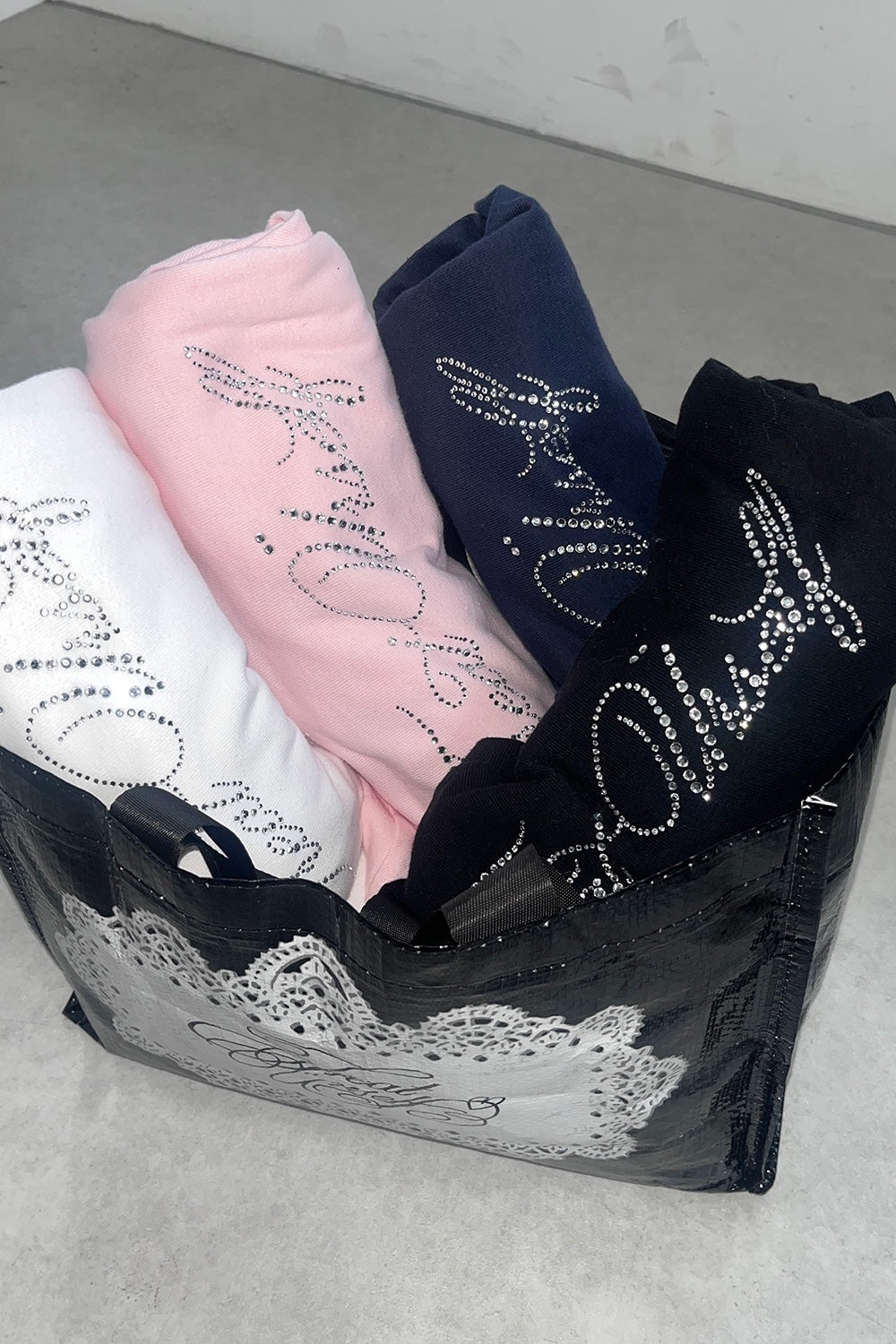 2way bijou long sleeve T-shirts