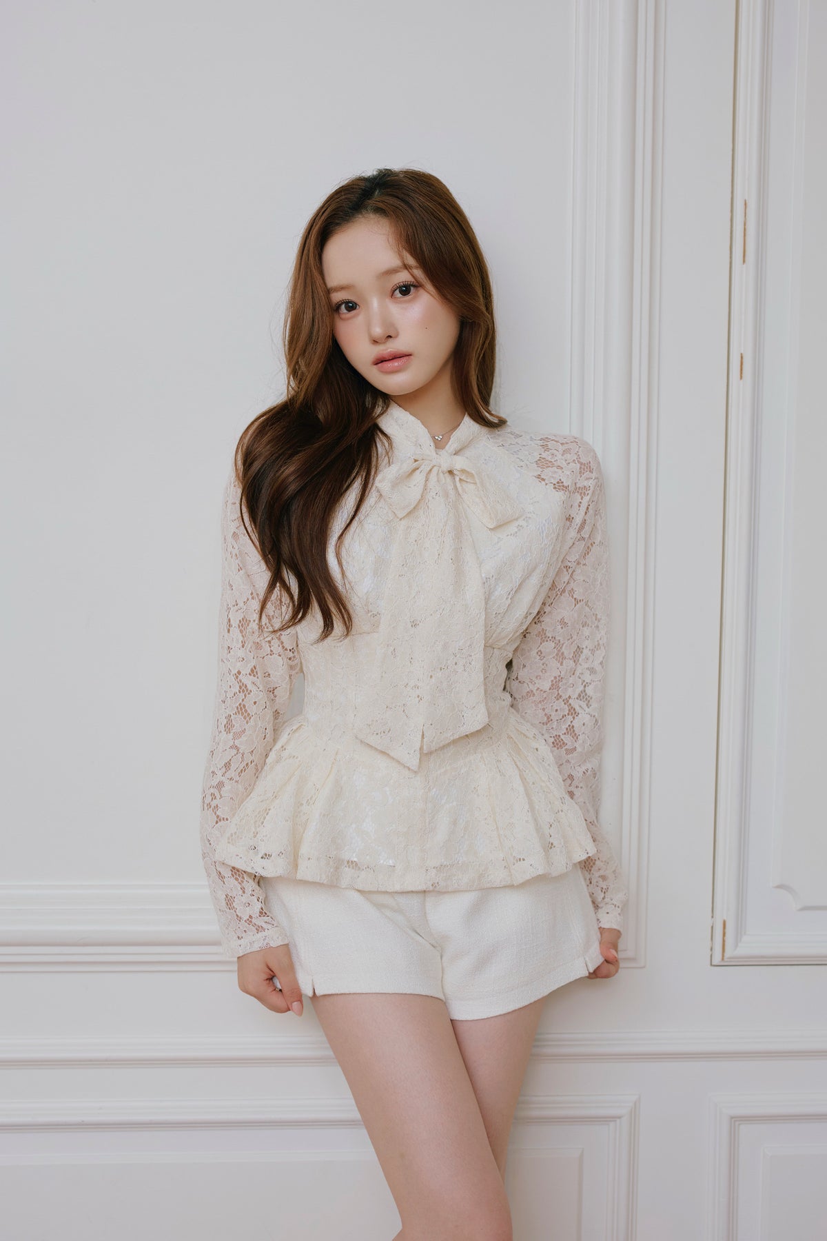 lace peplum tops