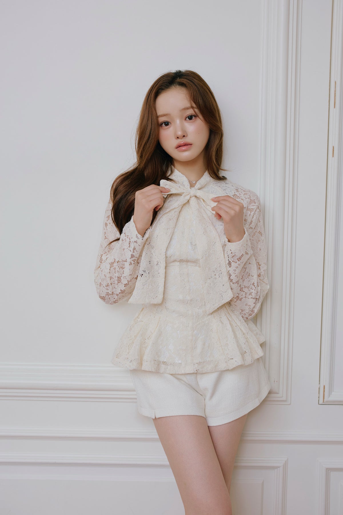 lace peplum tops