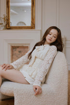 lace peplum tops