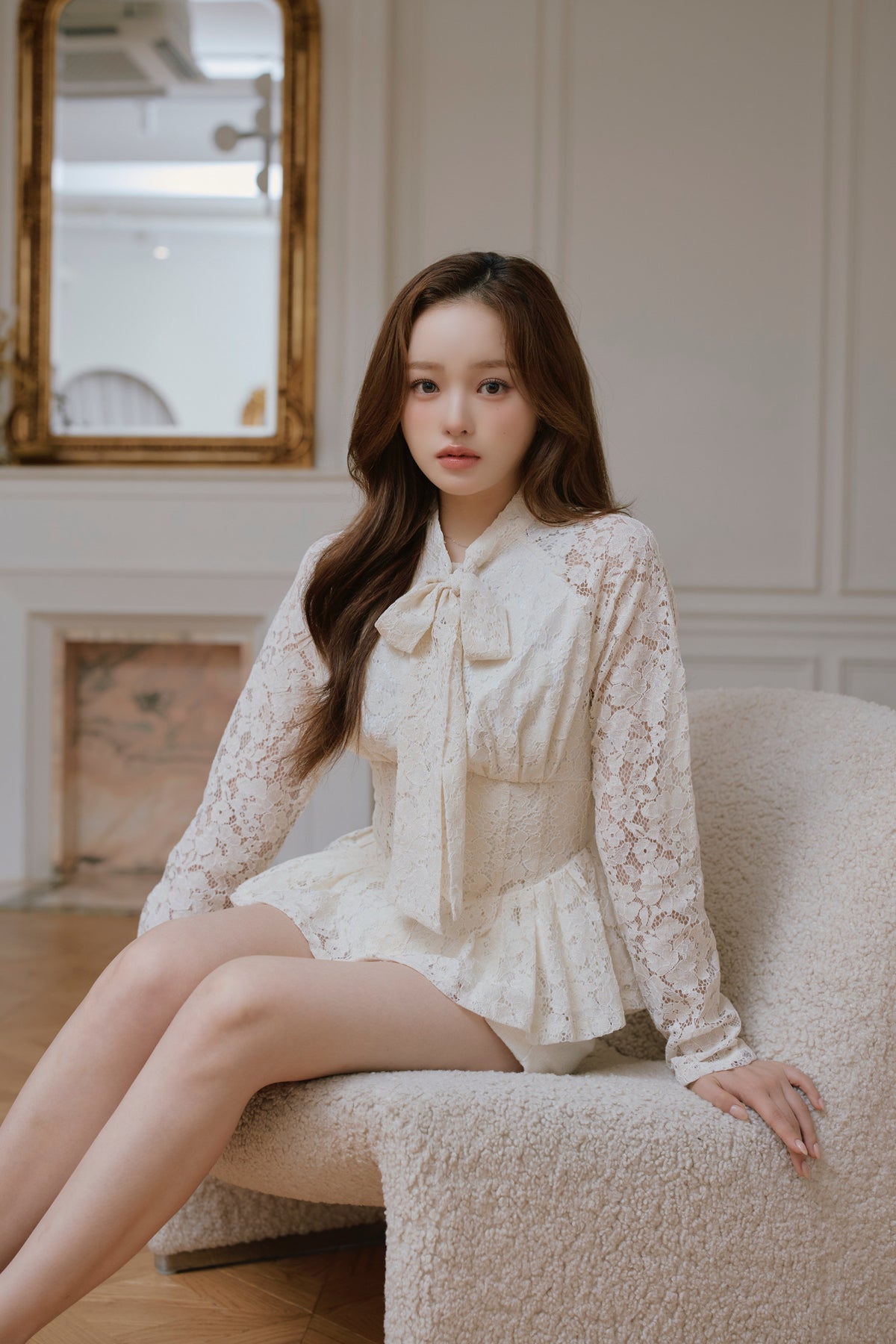 lace peplum tops