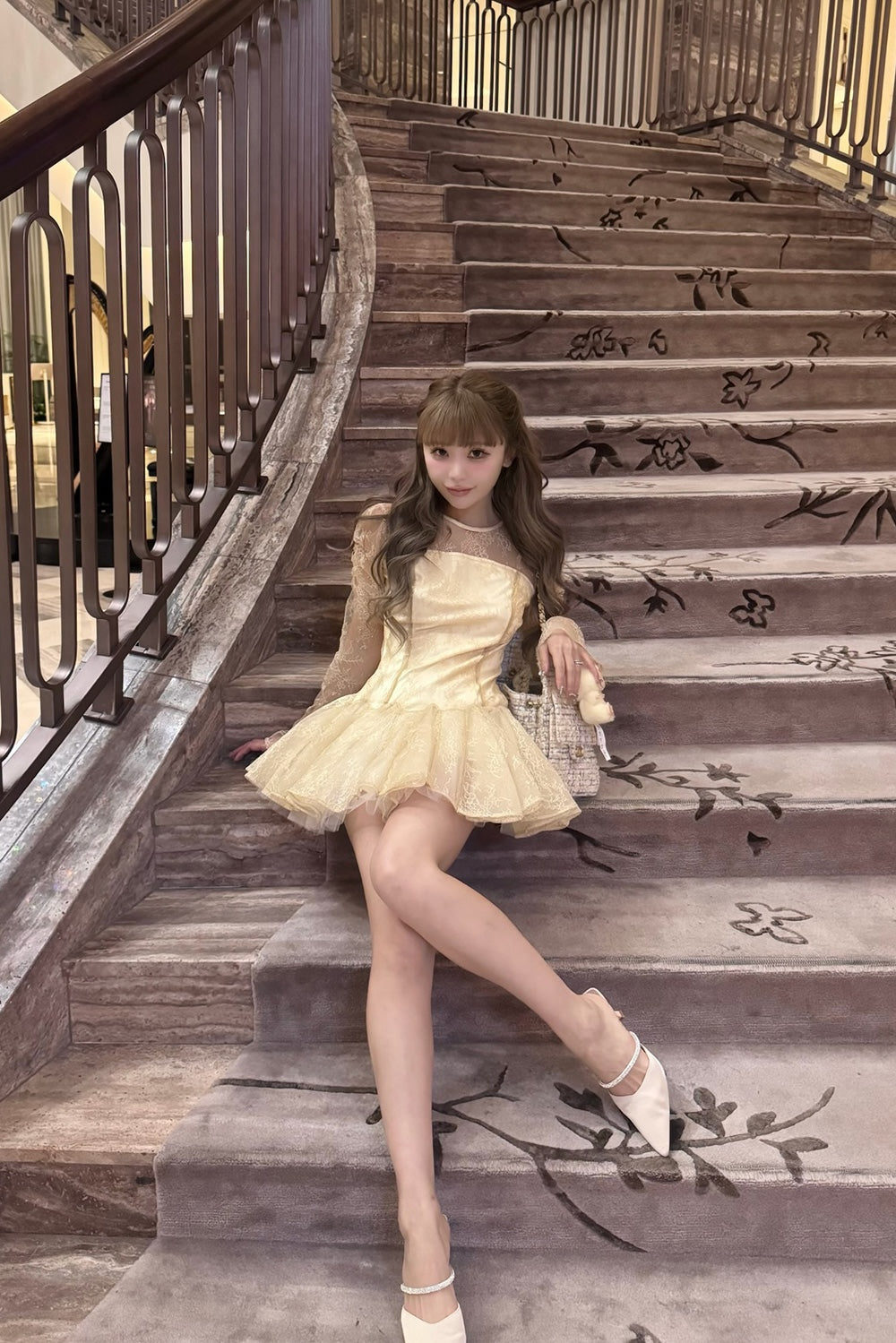 dollish lace dress