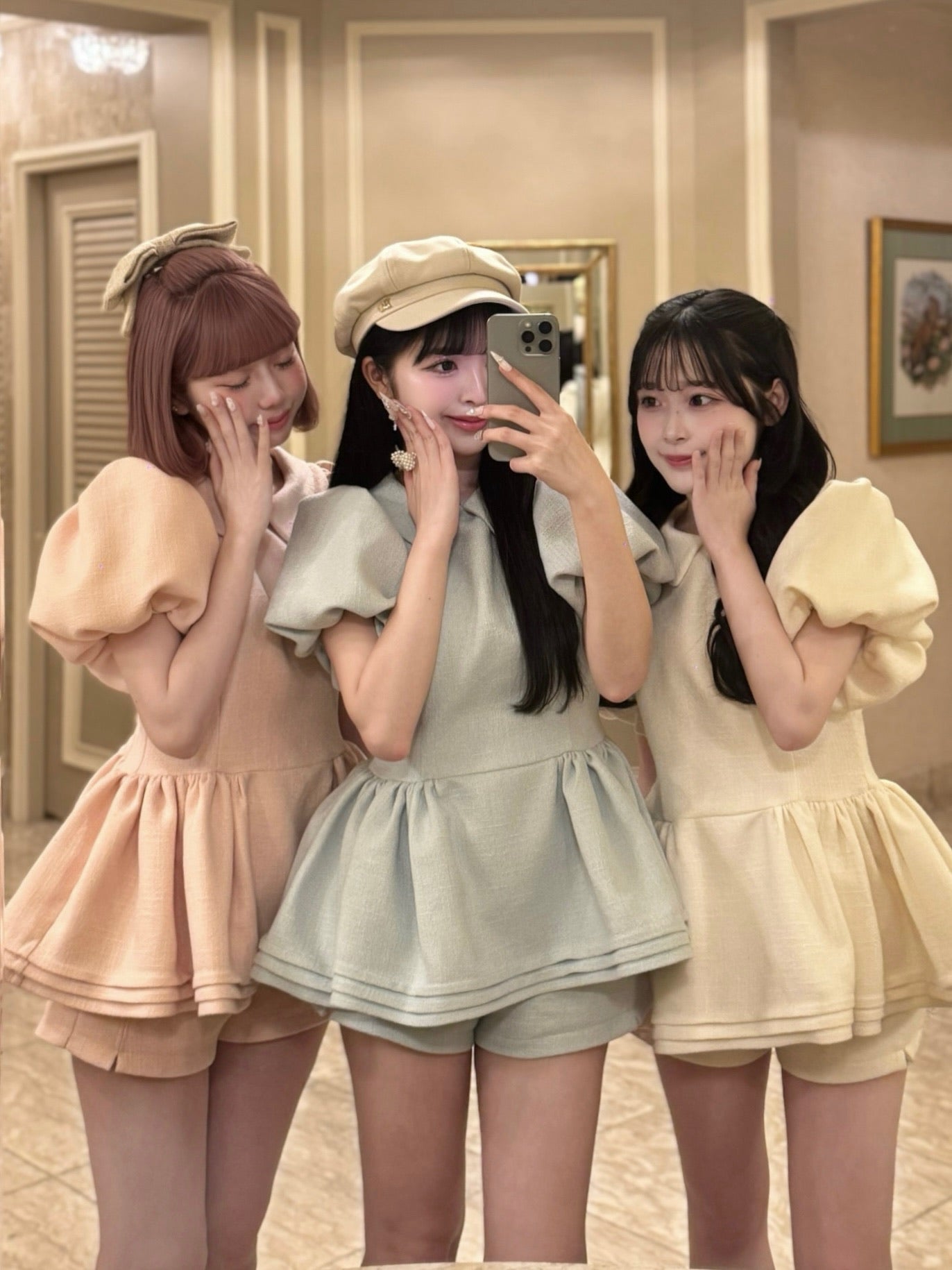 Daisy tweed short pants