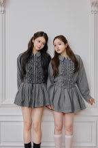 Audrey frill jumper jacket