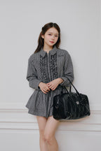 Audrey frill jumper jacket