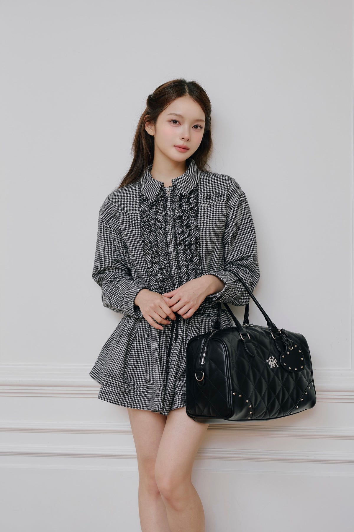 Audrey frill jumper jacket
