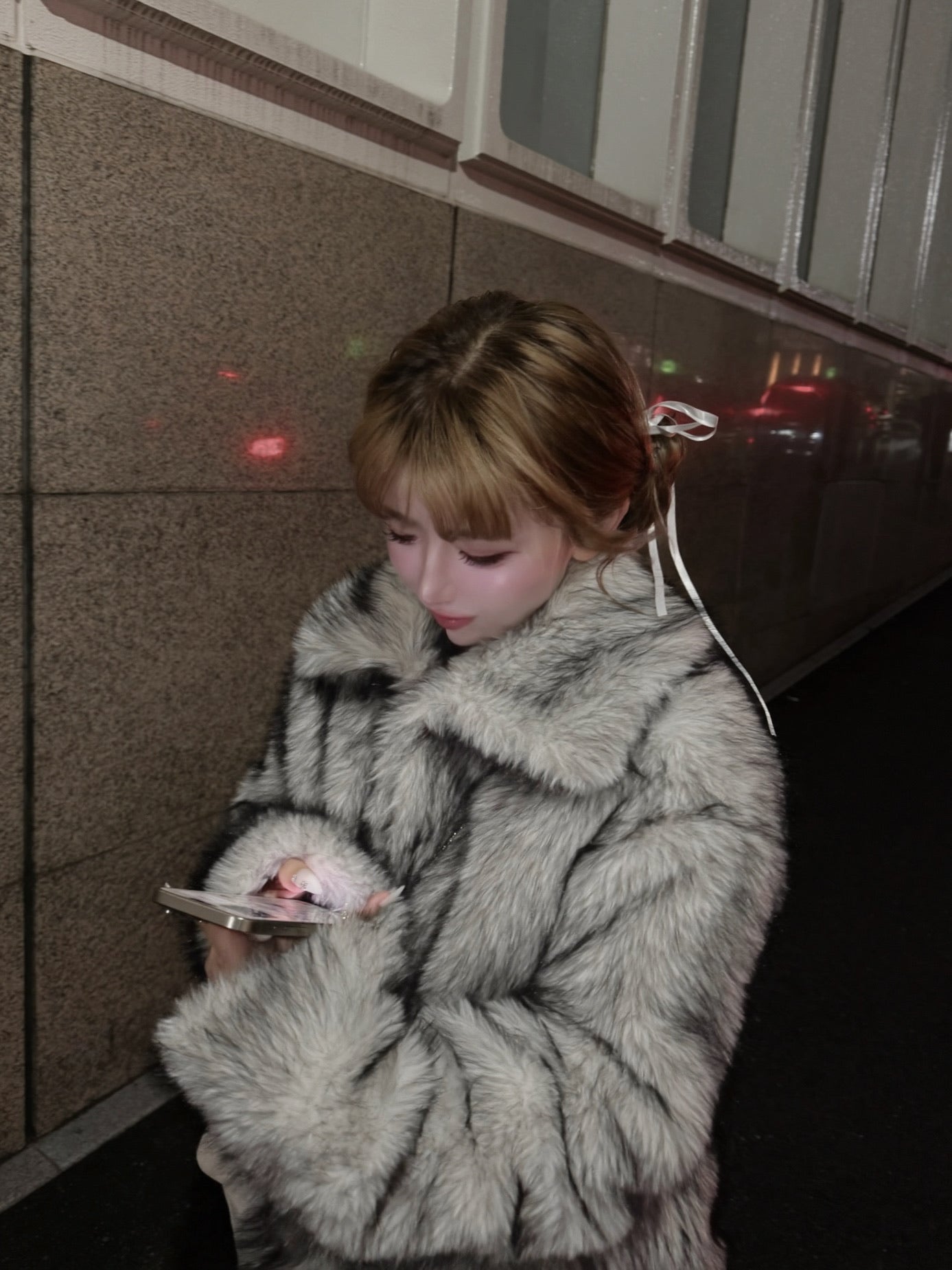 Treat Ürself wolf fur coat