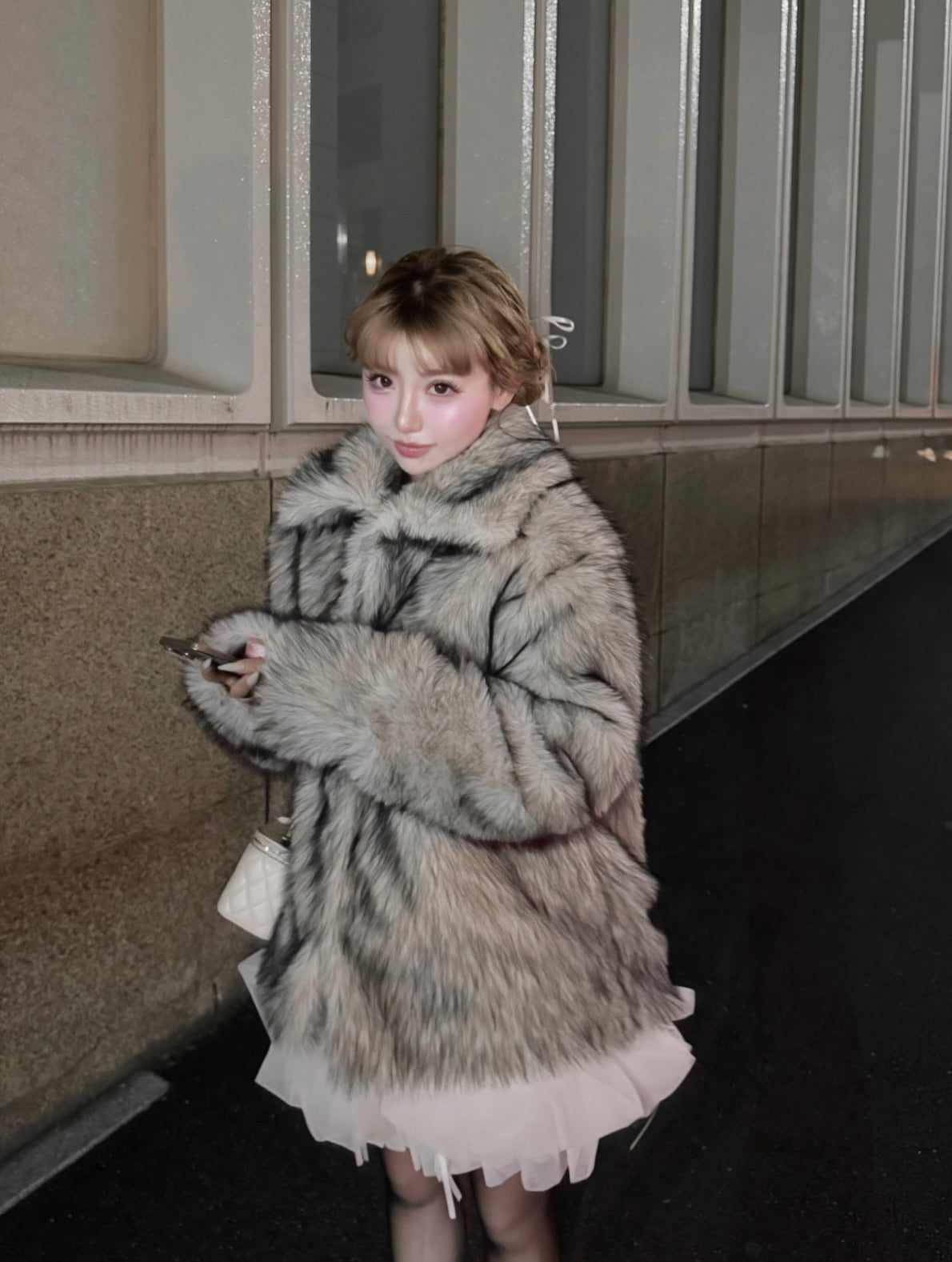 Treat Ürself wolf fur coat