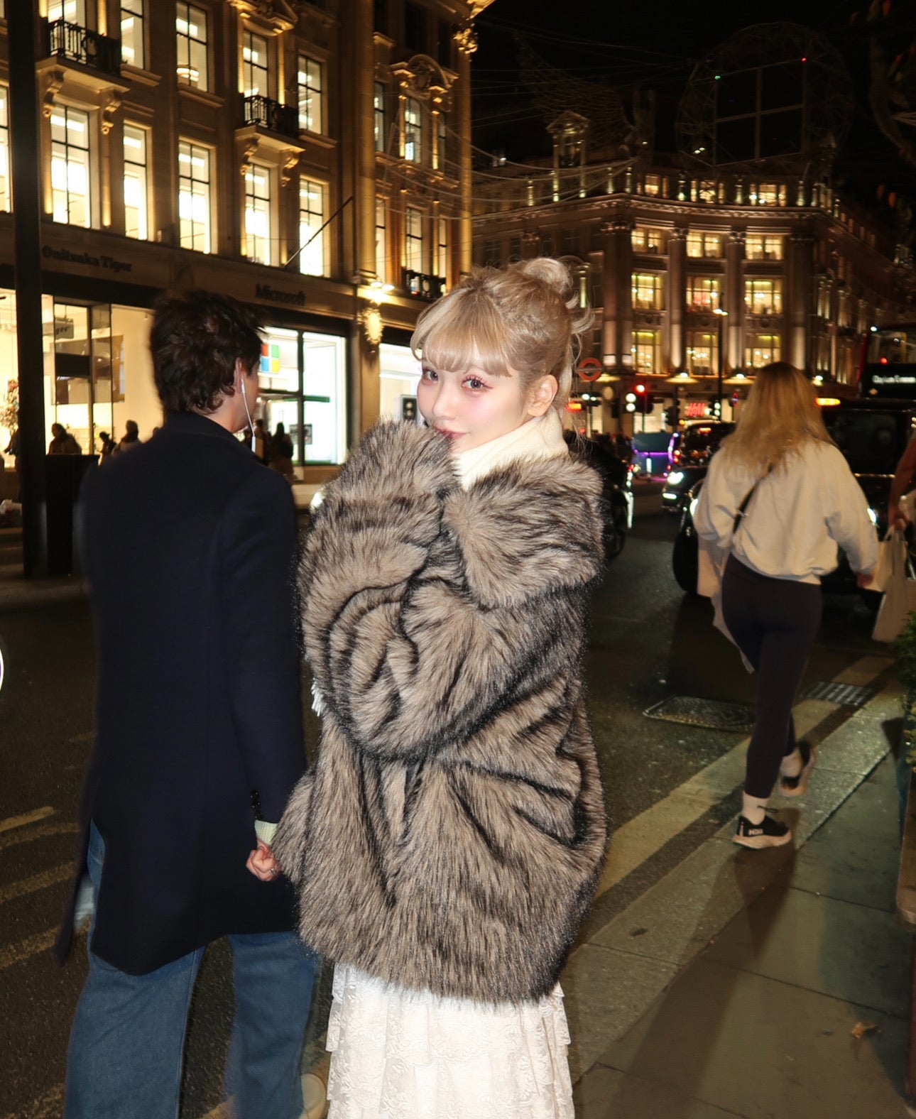 Treat Ürself fox fur coat